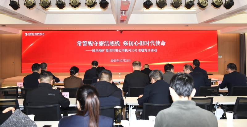 集團(tuán)機(jī)關(guān)開(kāi)展&ldquo;常警醒守廉潔底線(xiàn) 強(qiáng)初心擔(dān)時(shí)代使命&rdquo;主題黨日活動(dòng)